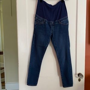 Top shop maternity skinny ankle jeans